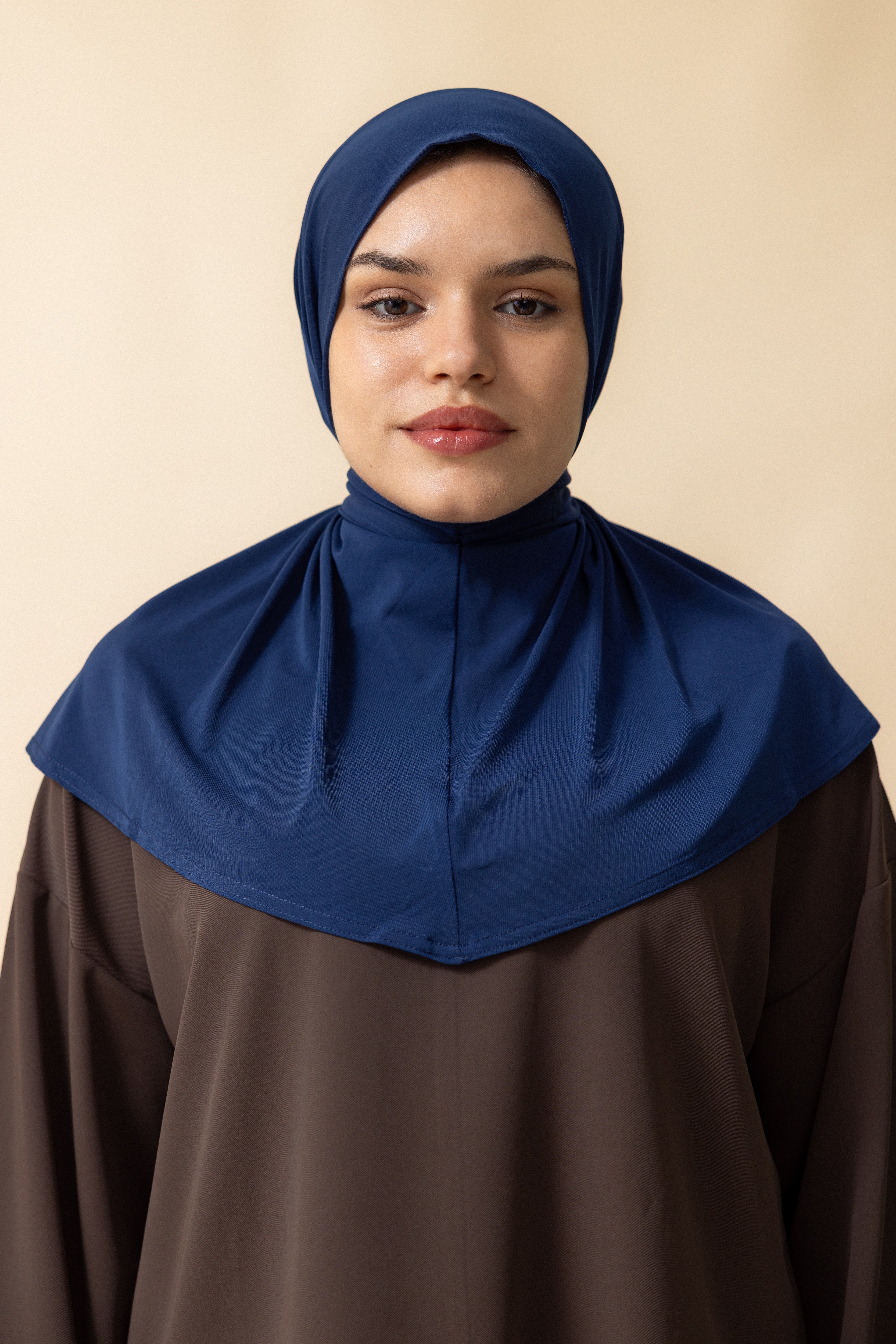 Premium Jersey Instant Hijab – Dark Blue