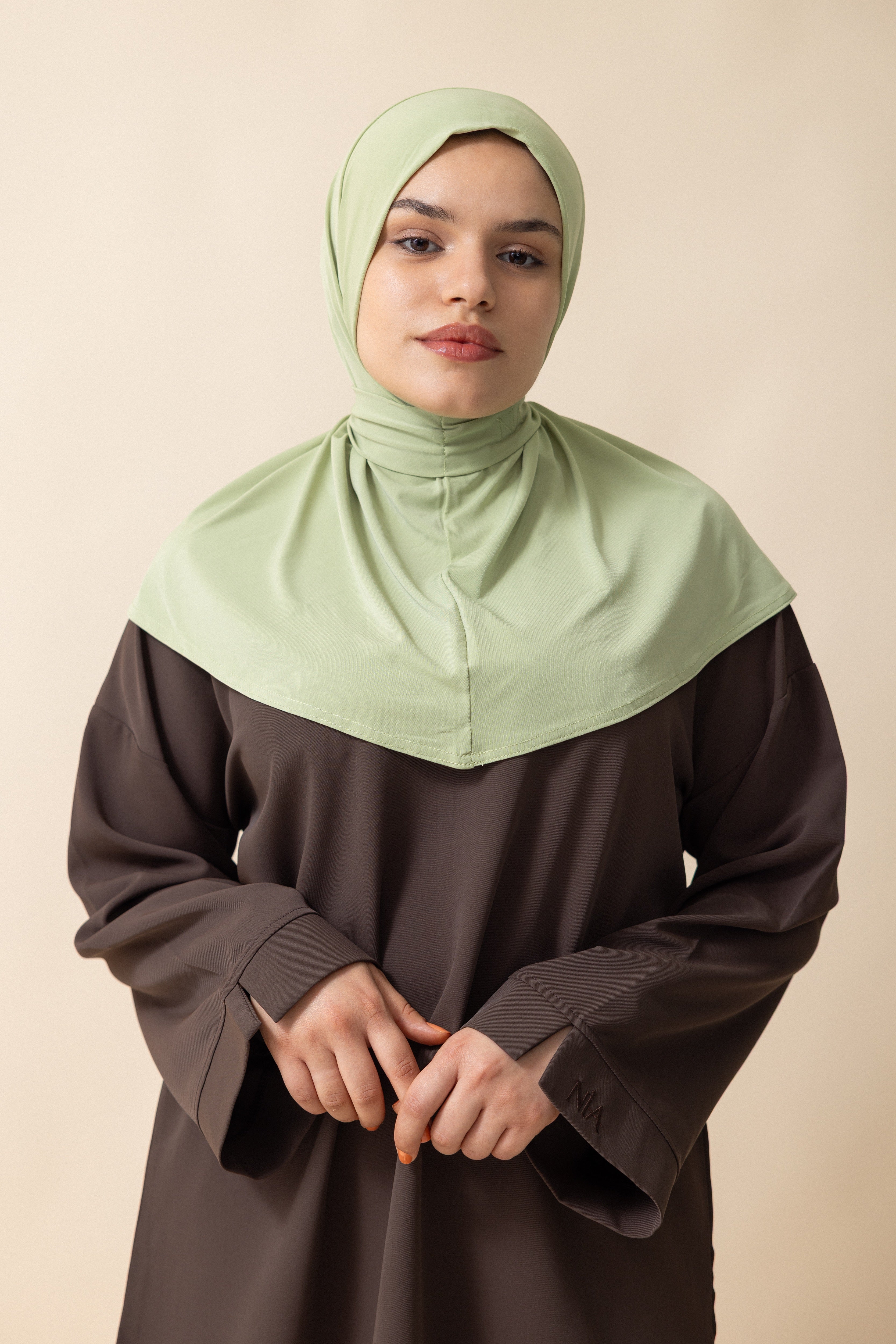 Premium Jersey Instant Hijab - Pistache