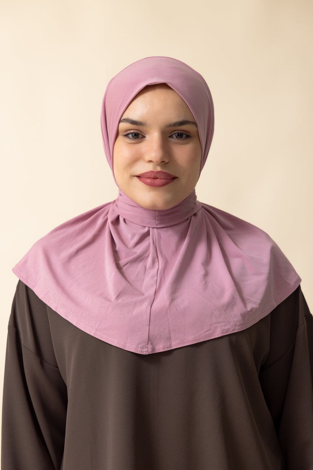 Premium Jersey Instant Hijab - Pink Purple