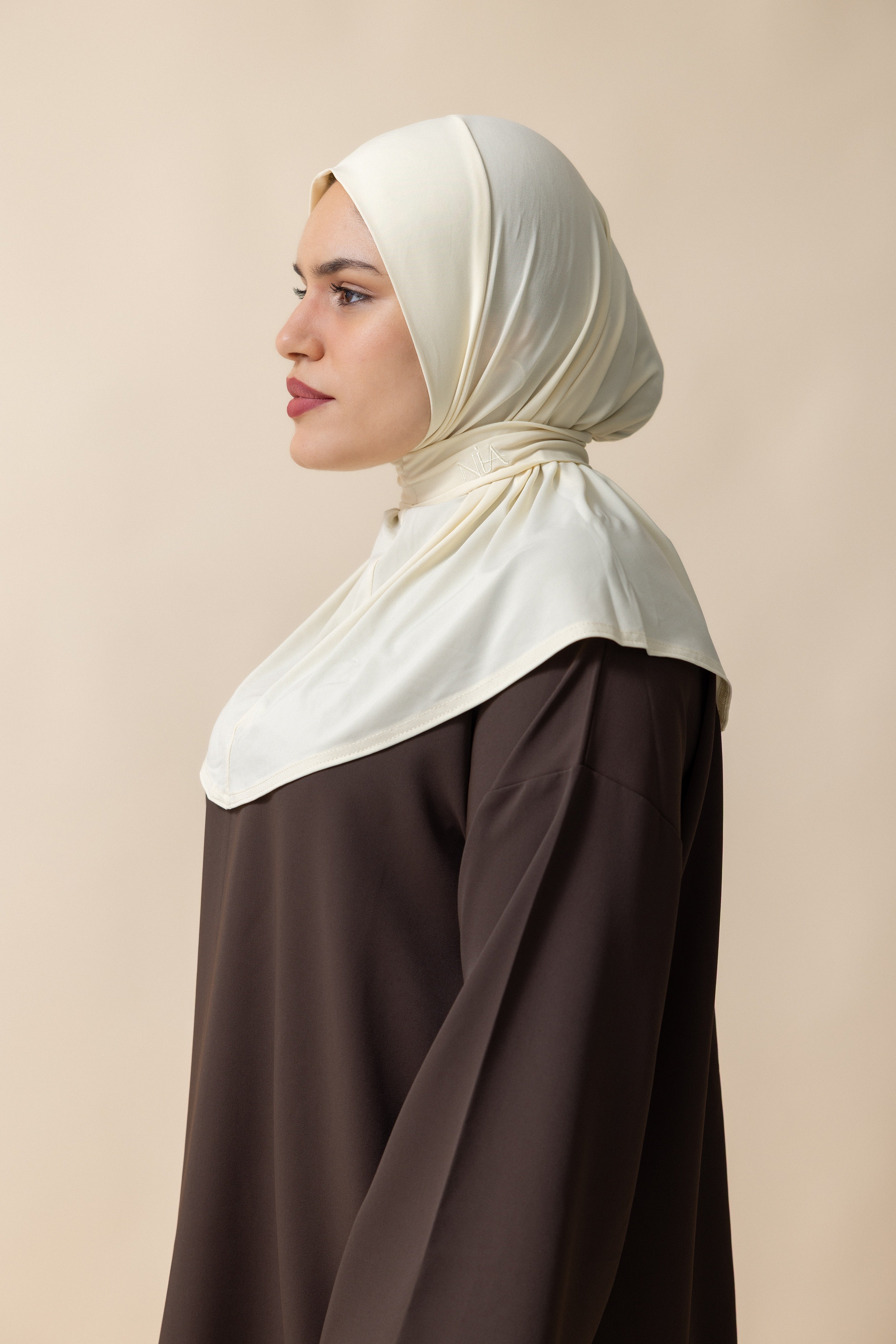 Premium Jersey Instant Hijab - Butter Yellow