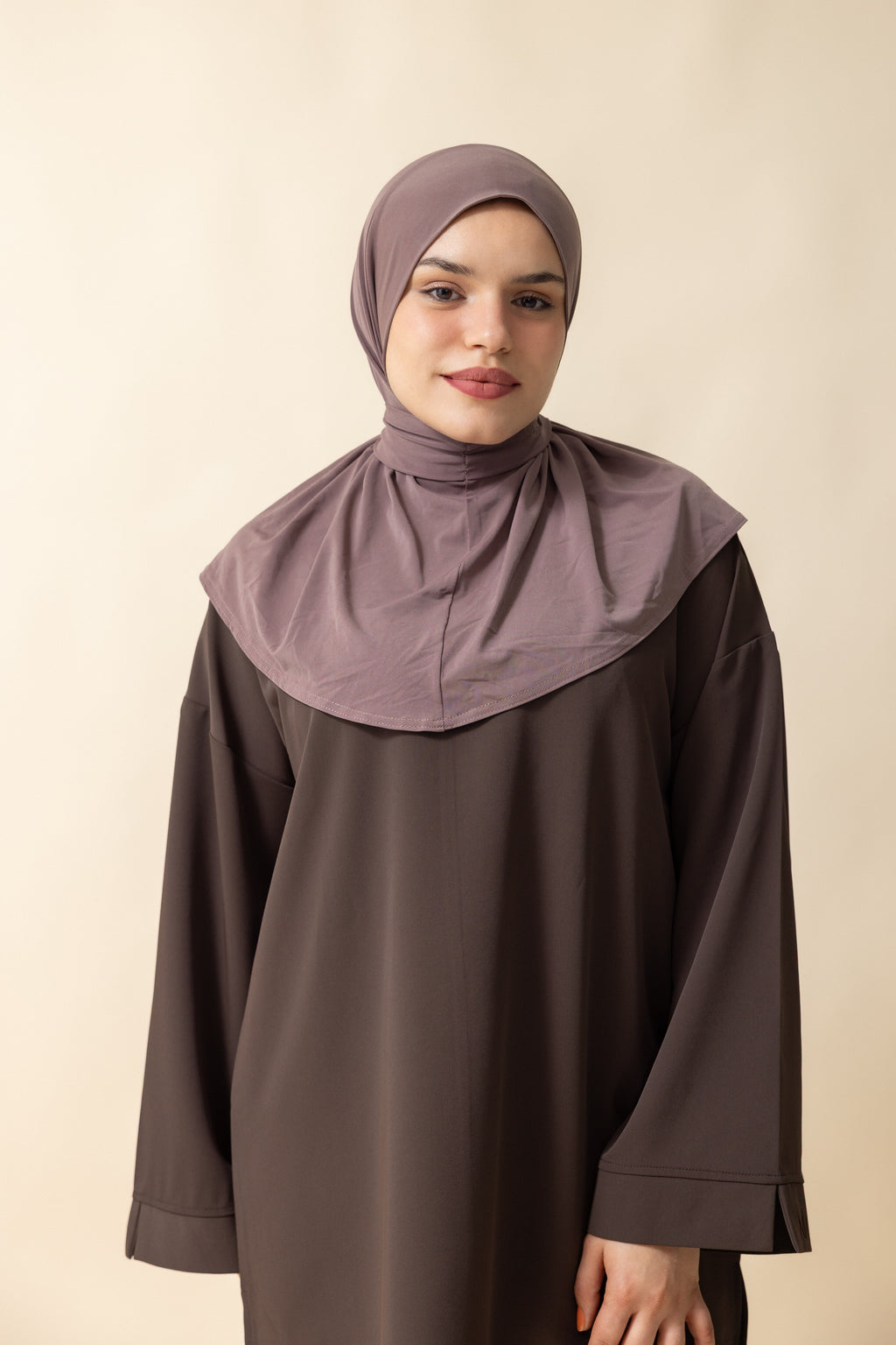 Premium Jersey Instant Hijab – Red Brick