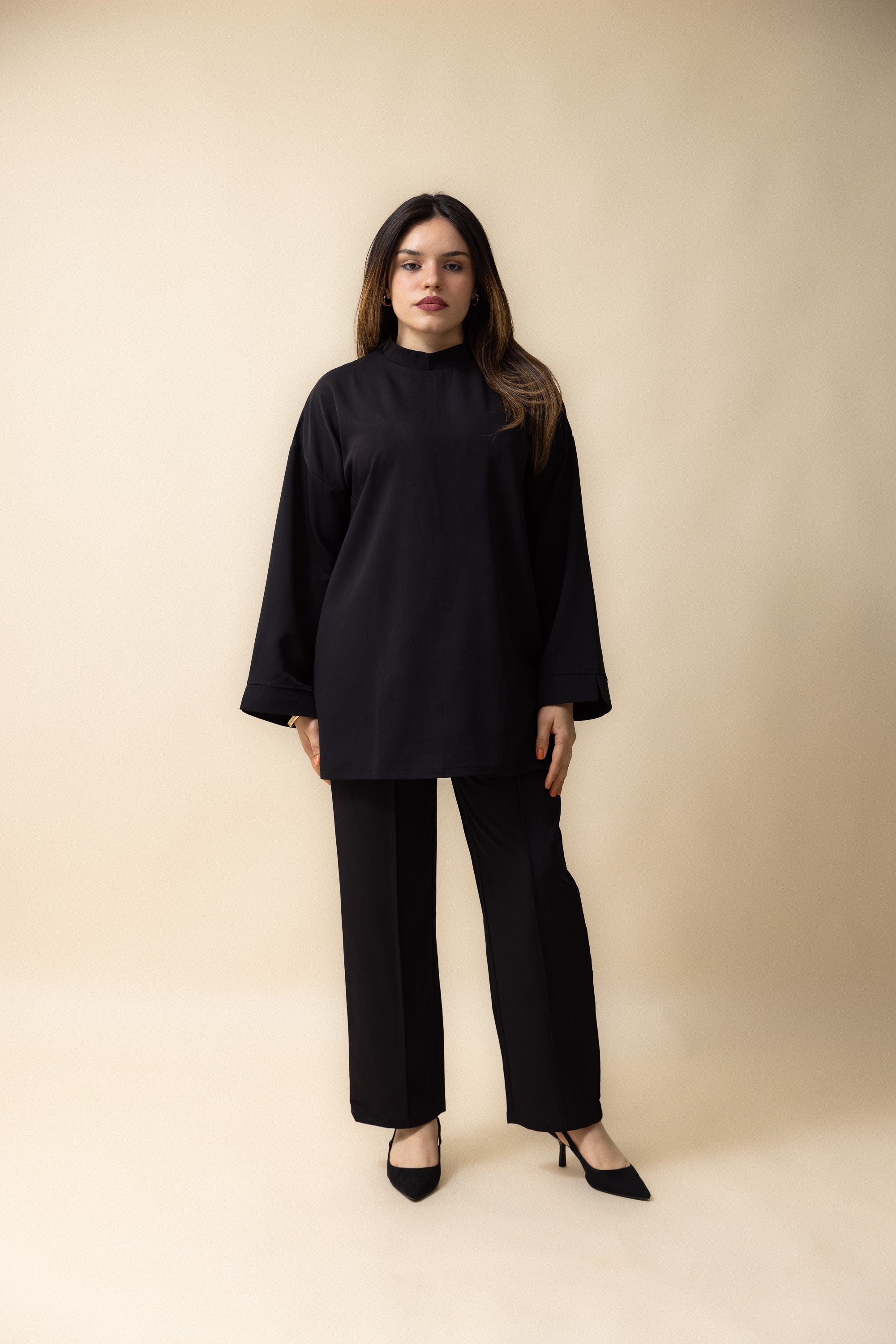 The Haya Twinset - Black