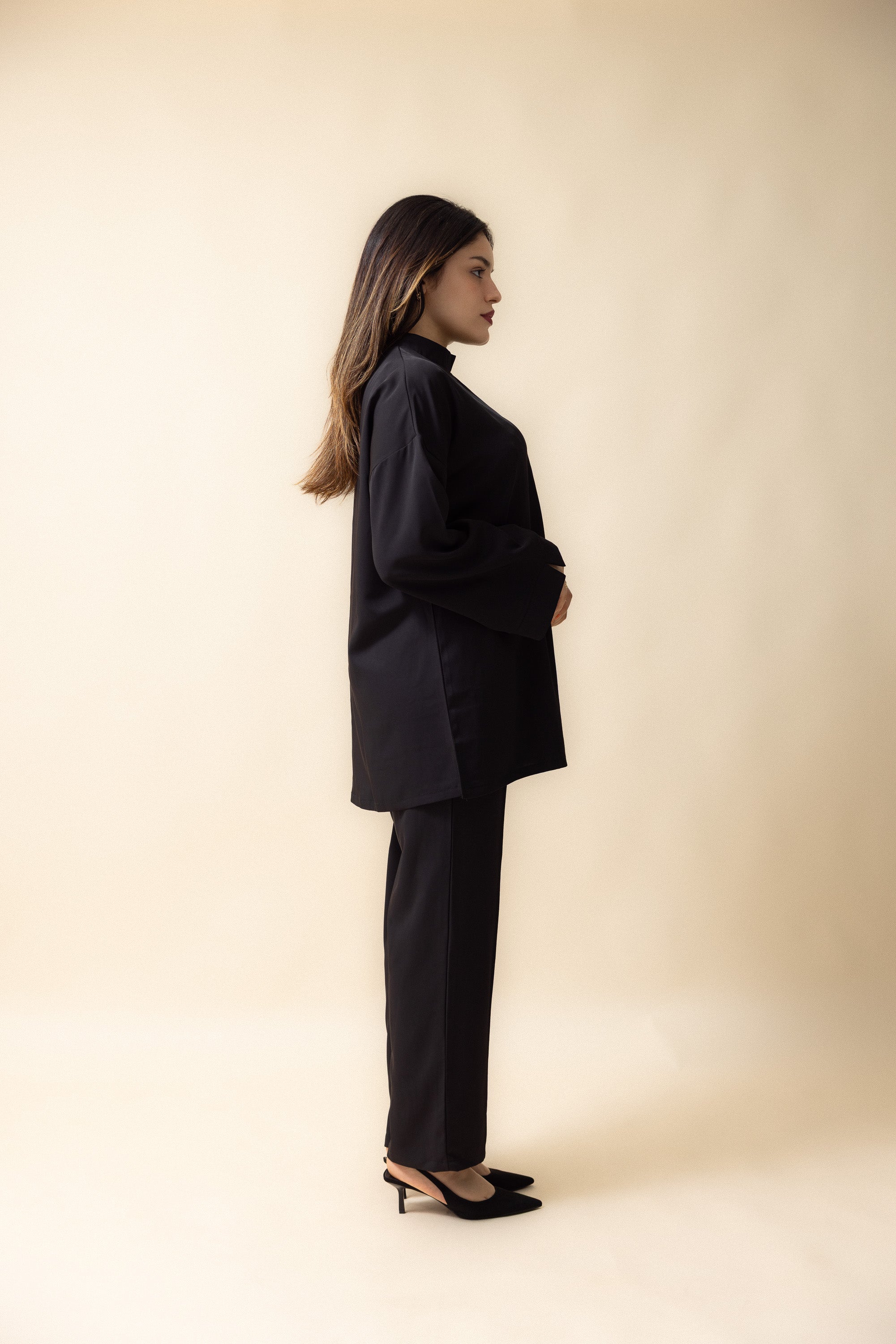 The Haya Twinset - Black
