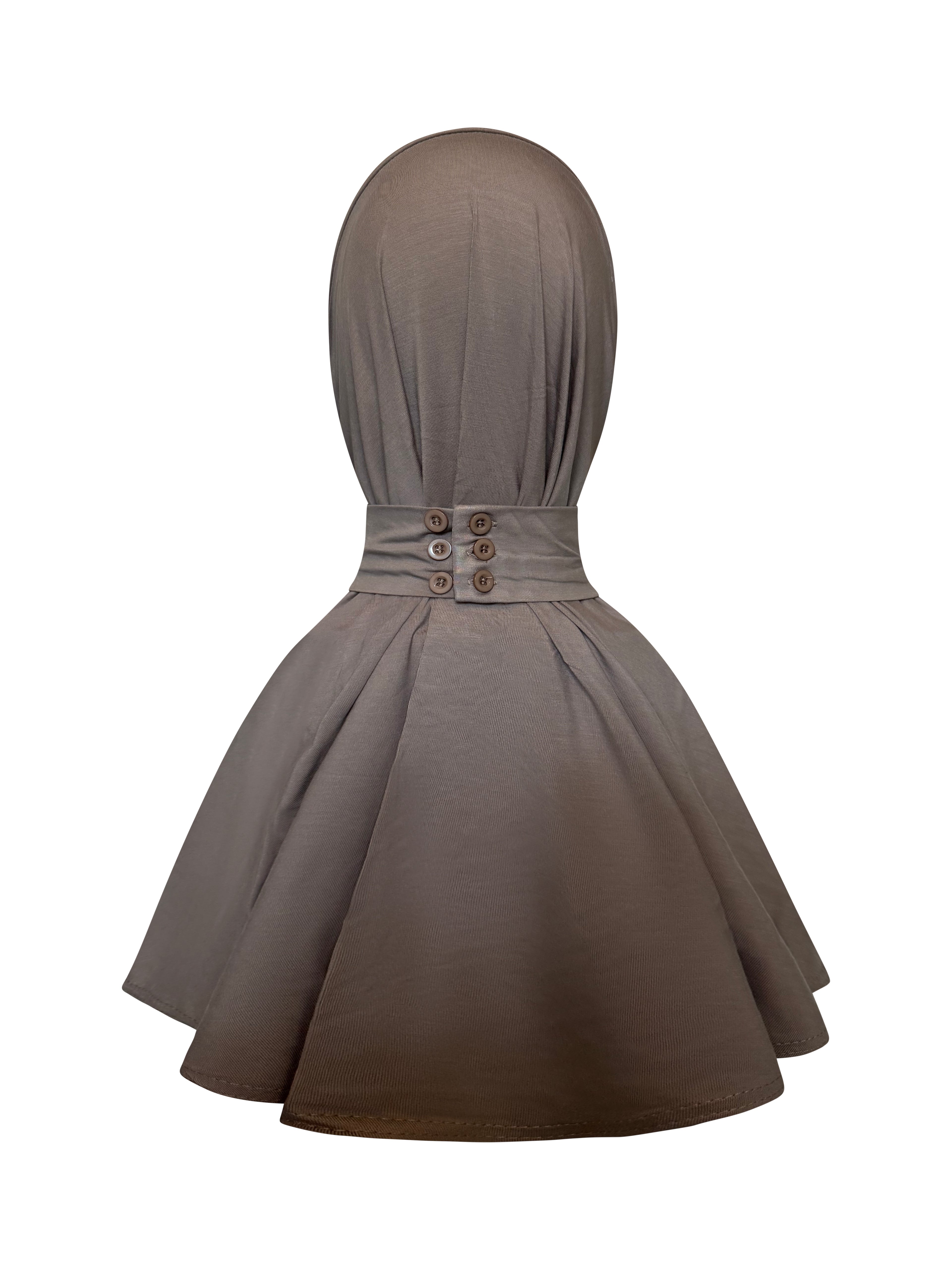 Bamboo Instant Hijab – Khaki