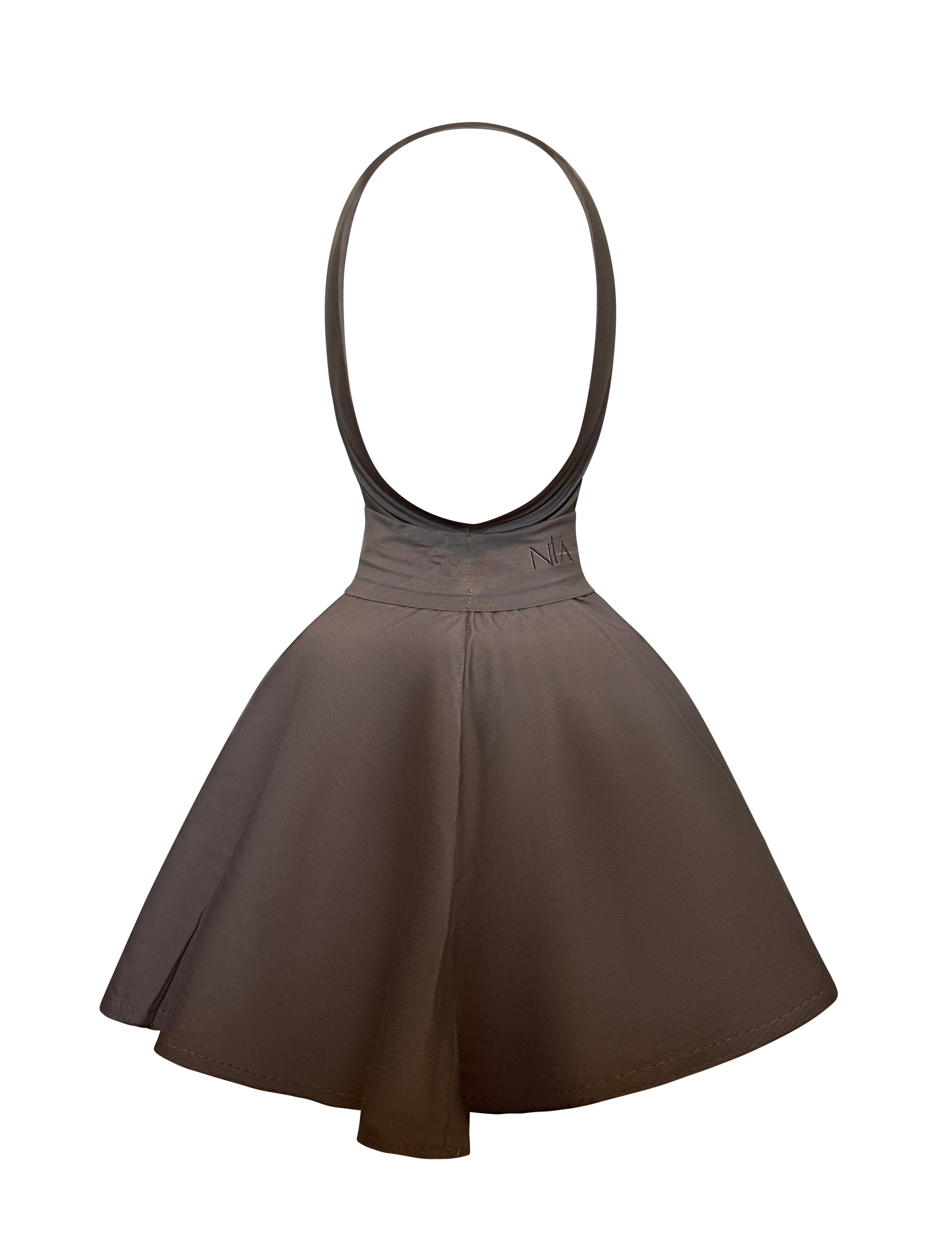 Bamboo Instant Hijab – Khaki