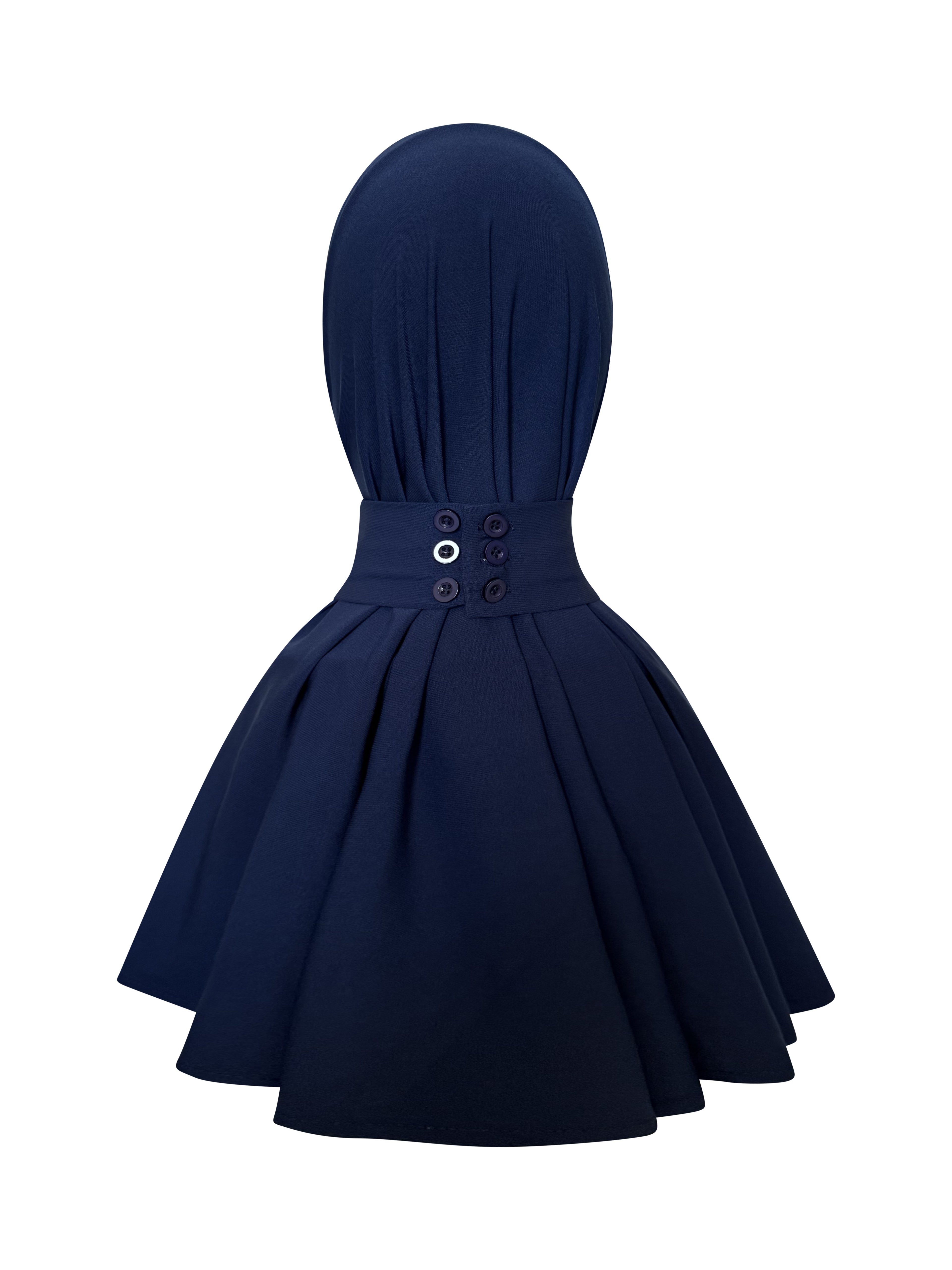 Premium Jersey Instant Hijab – Dark Blue