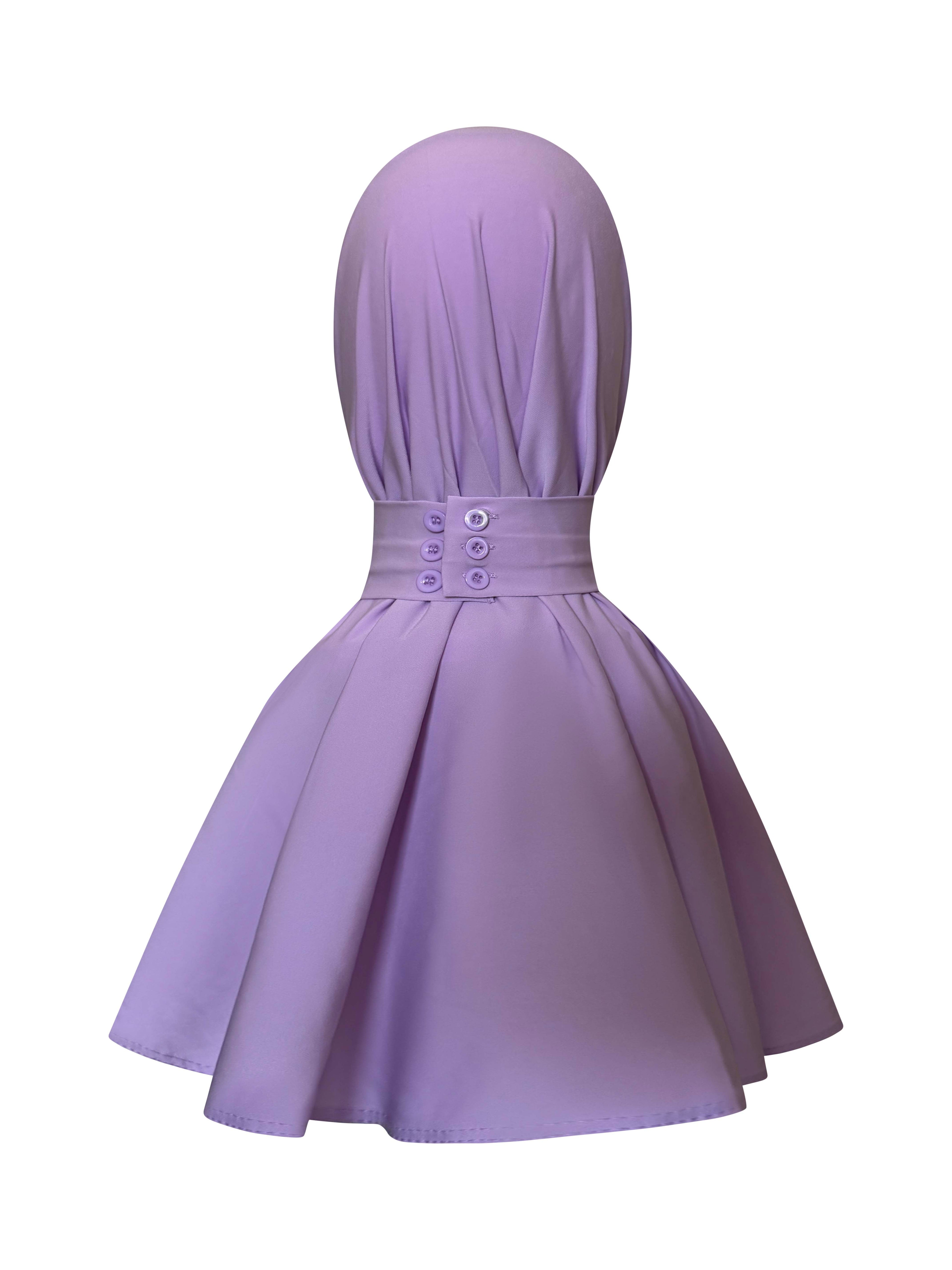 Premium Jersey Instant Hijab – Purple