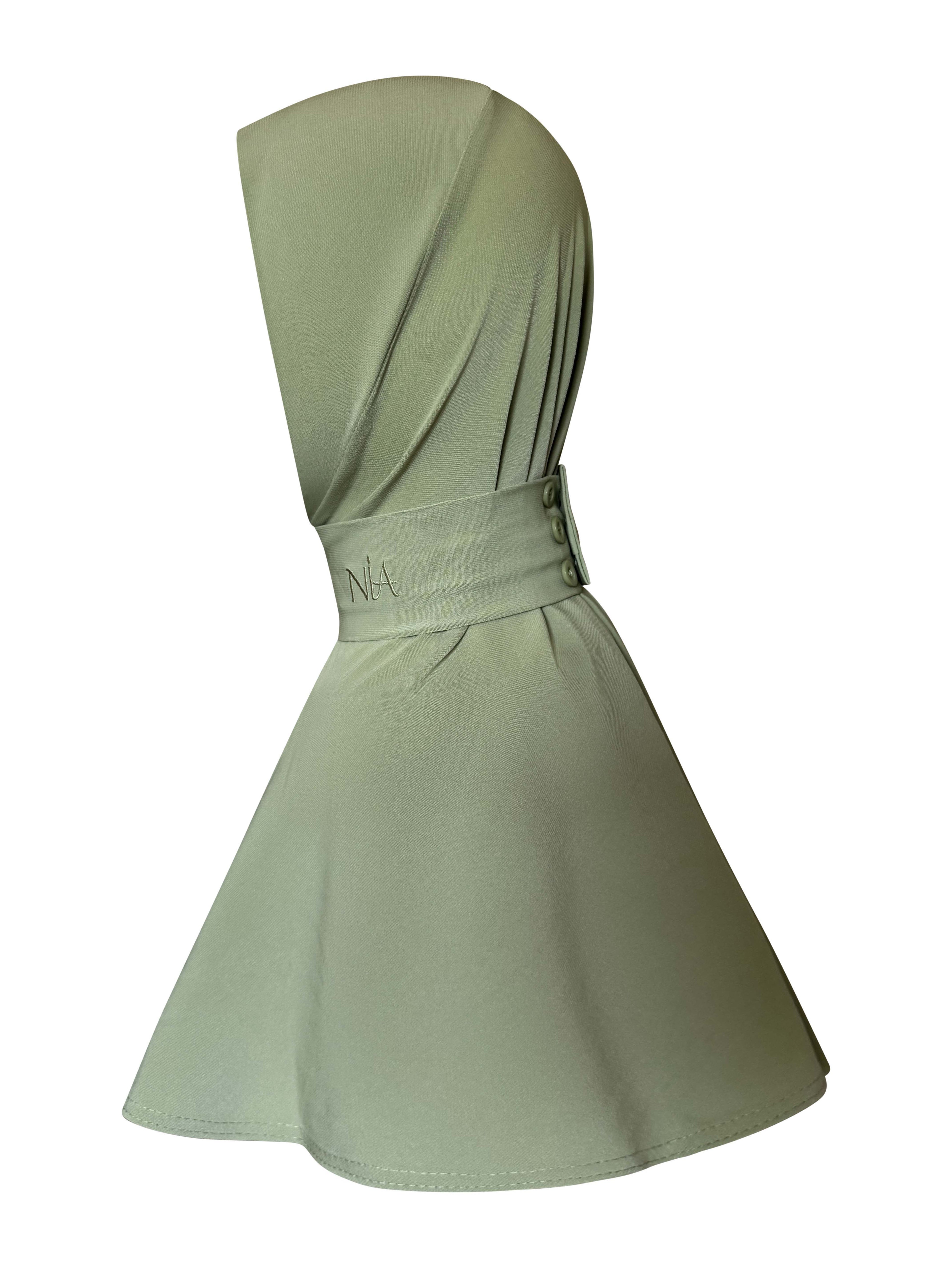 Premium Jersey Instant Hijab - Pistache