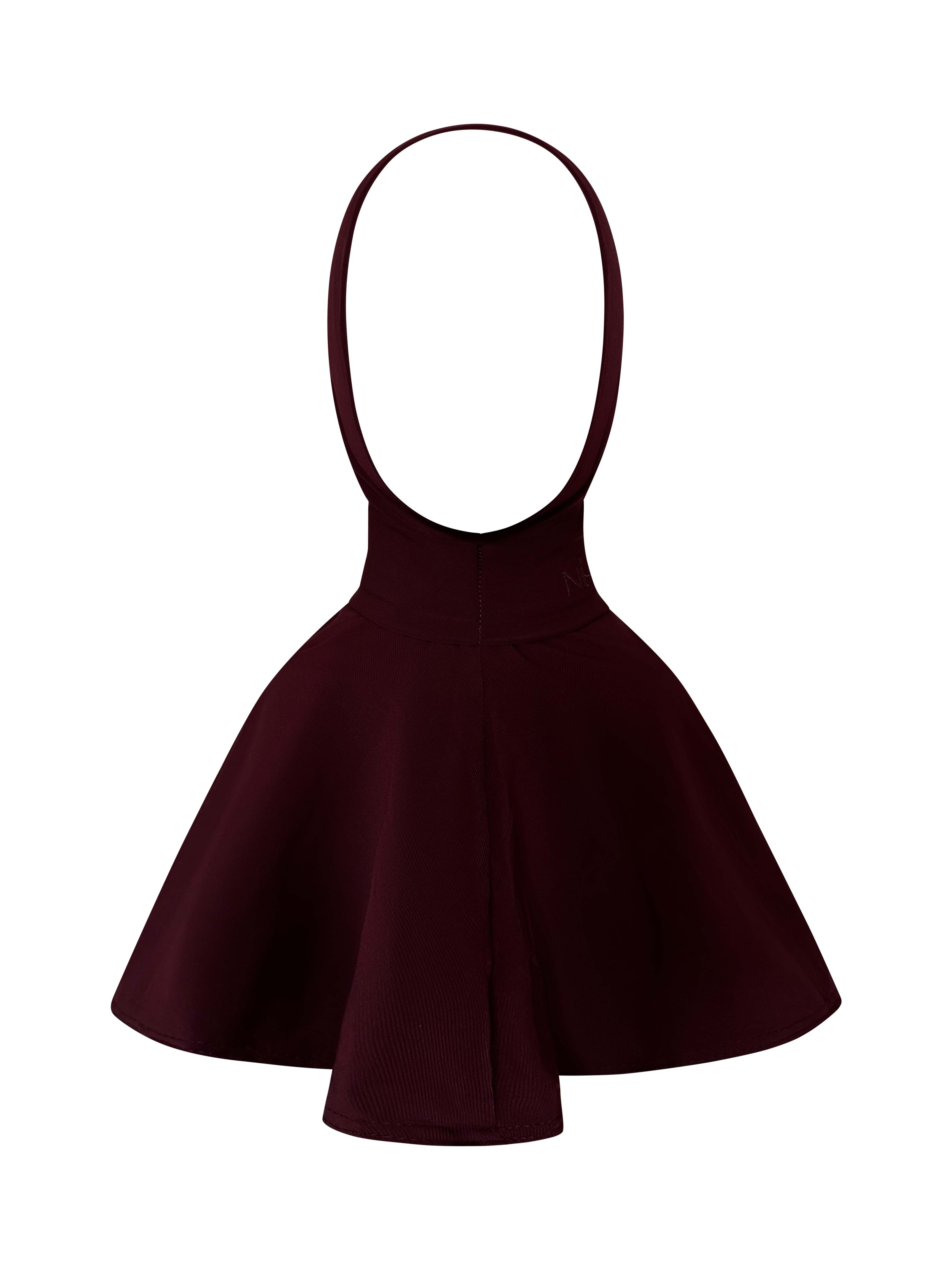 Premium Jersey Instant Hijab – Wine Red